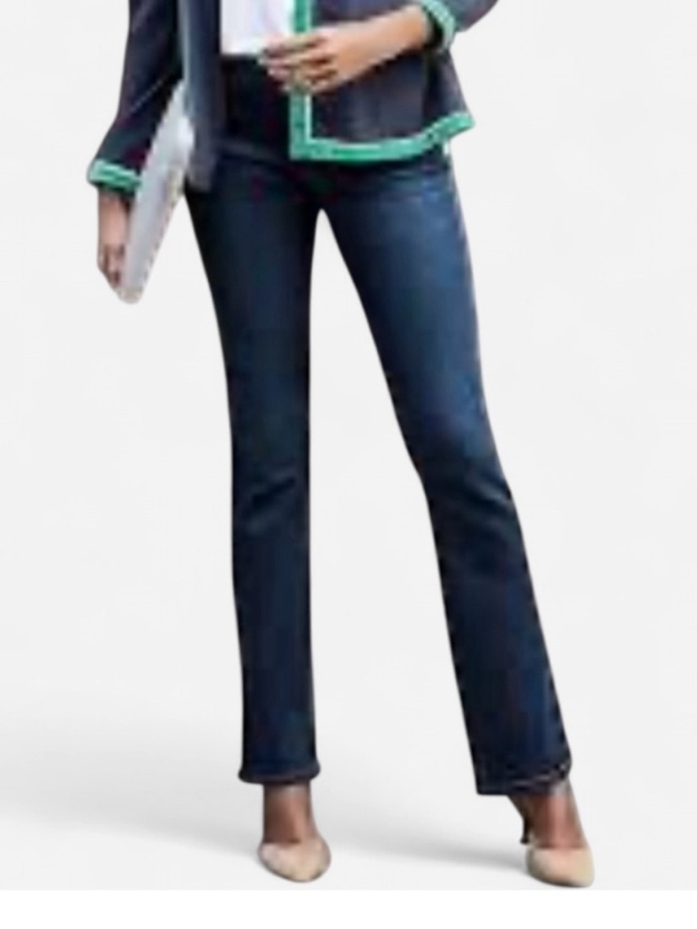 Women's J.Jill high rise bootcut denim